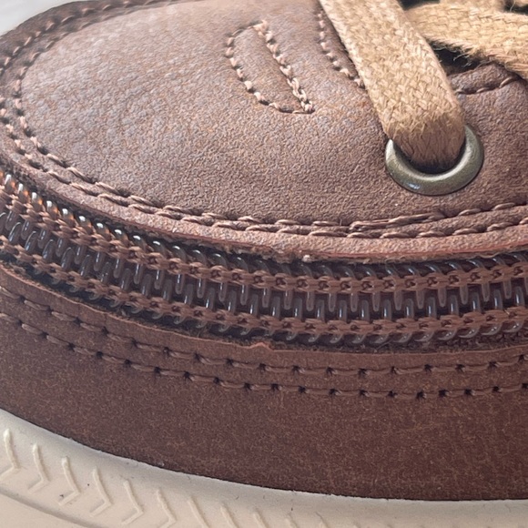 NWT Billy Footwear Harbor Essential Low Top Brown Sneakers Size 12 - Picture 15 of 15